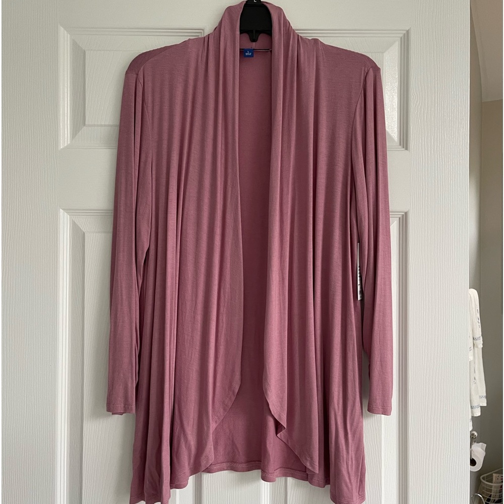 Woman’s open front shawl/cardigan